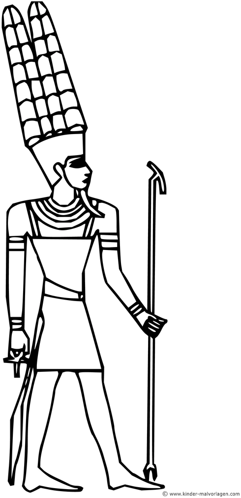 aegyptische-figur-mit-stab-und-kopfbedeckung