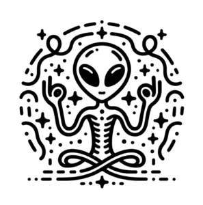 alien-malvorlage-meditation-im-weltall