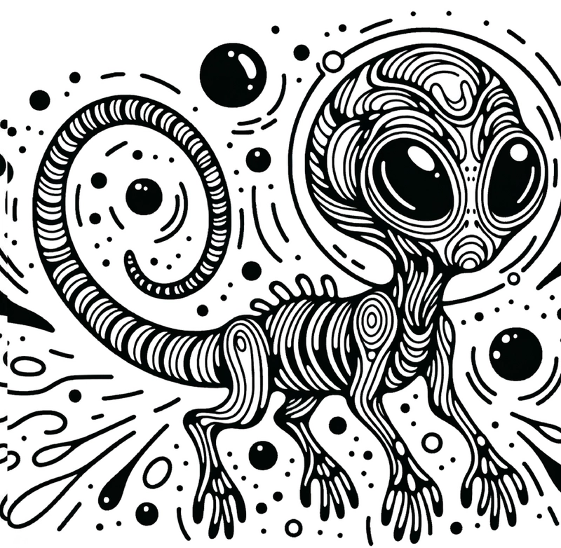 alien-malvorlage-weltall-kreativ