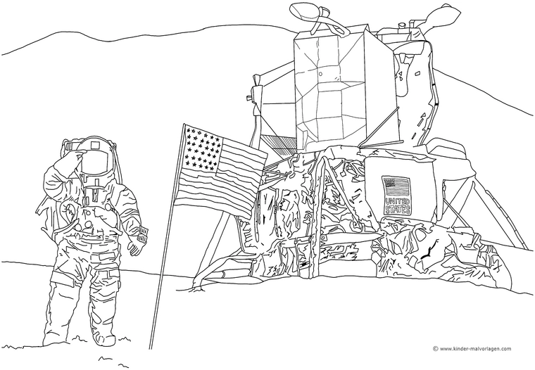 astronauten-auf-dem-mond-mit-flagge