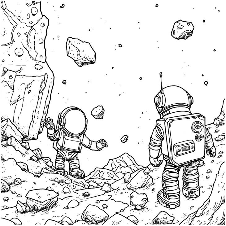 astronauten-im-weltall-abenteuer-ausmalbild