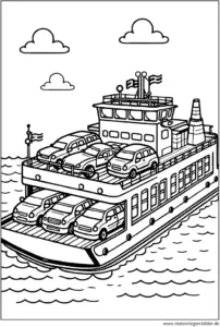 autofaehre-mit-fahrzeugen-ausmalbild