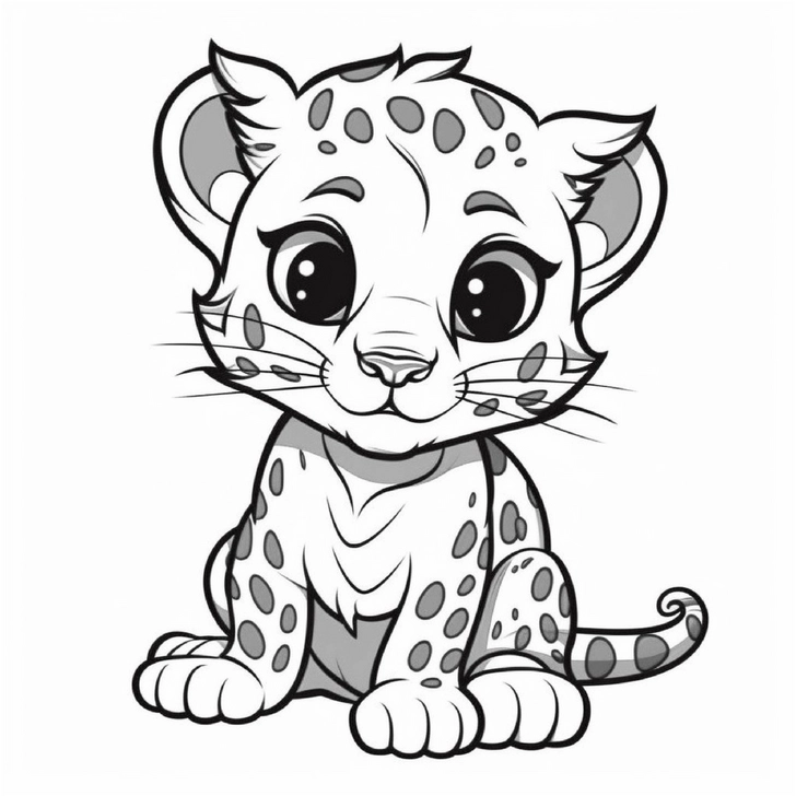 baby-leopard-ausmalvorlage-kreativ-entdecken