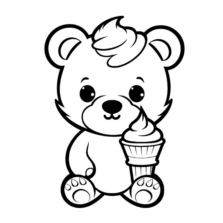baer-mit-eis-ausmalvorlage