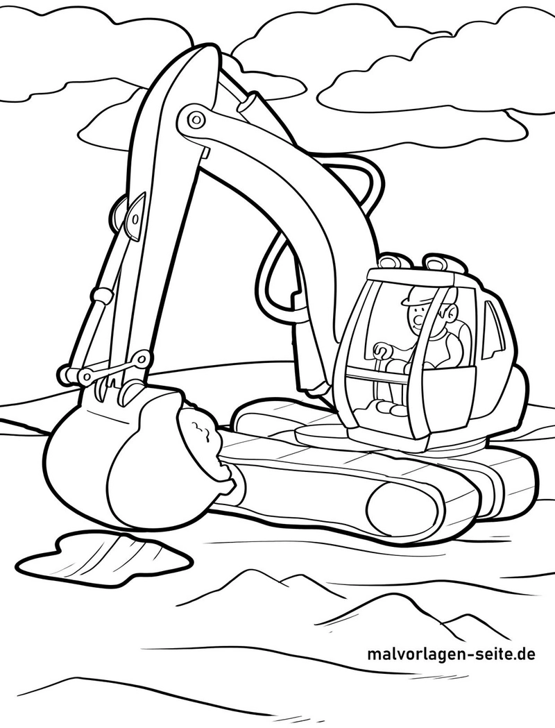 bagger-auf-der-baustelle-malvorlage