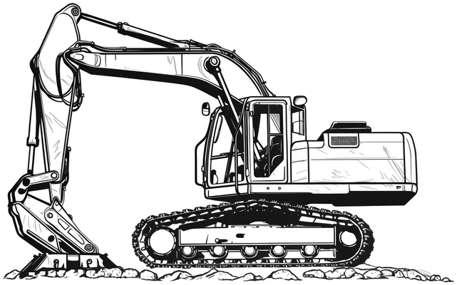 bagger-ausmalvorlage-fuer-kinder-in-der-bauwelt
