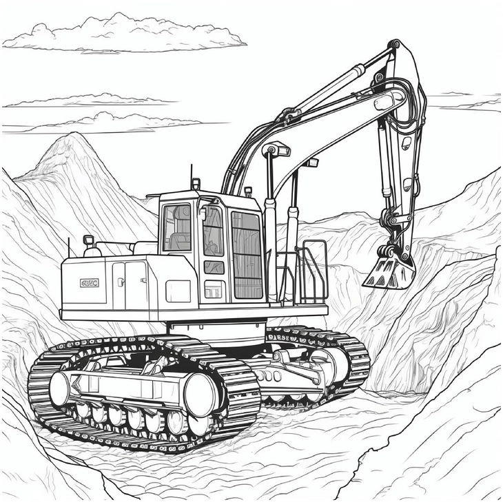 bagger-in-aktion-malvorlage