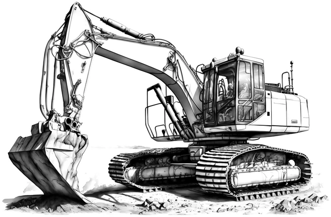 bagger-malvorlage-kreative-bauprojekte