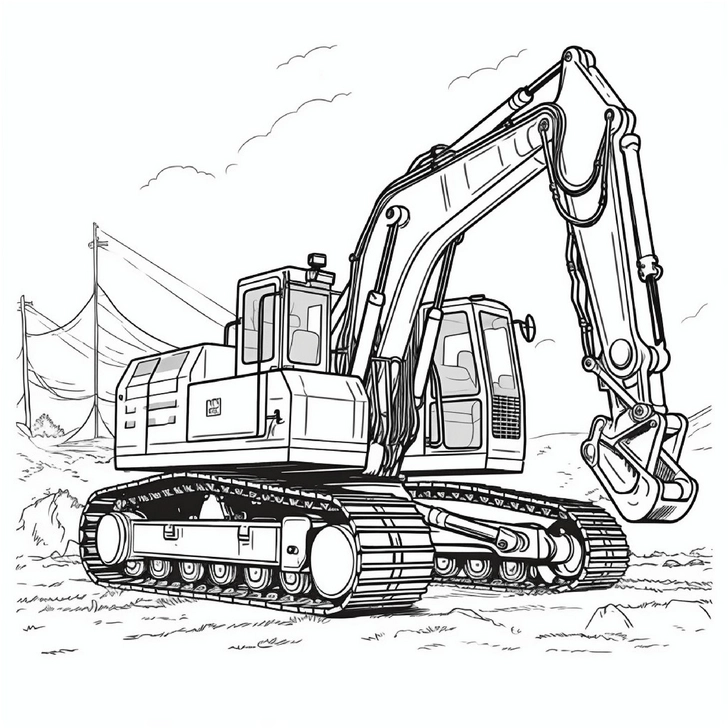 bagger-mit-baugeraeeten-ausmalvorlage