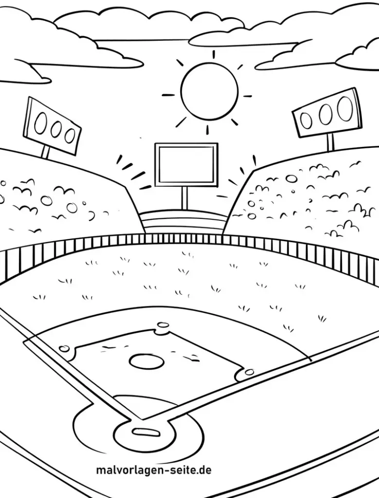 baseballfeld-ausmalvorlage-kreativ-gestalten