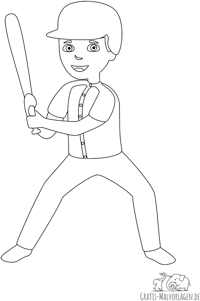 baseballspieler-mit-baseballschlaeger-ausmalvorlage
