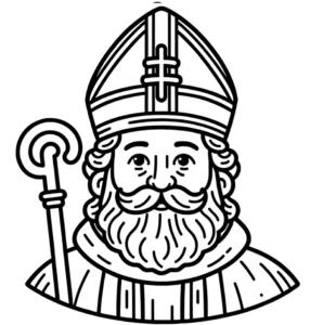 bischof-mit-krummstab-und-mitra-malvorlage