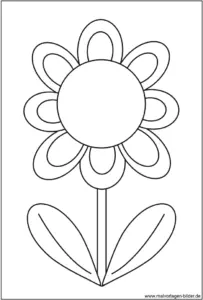 blume-malvorlage-fuer-kinder