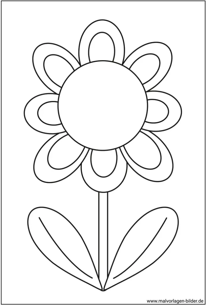 blume-malvorlage-fuer-kinder