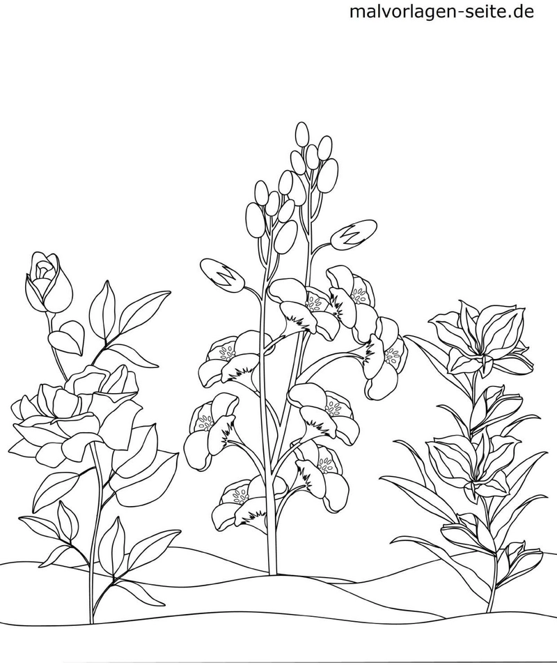 blumen-ausmalvorlage-fruehling-gestaltung