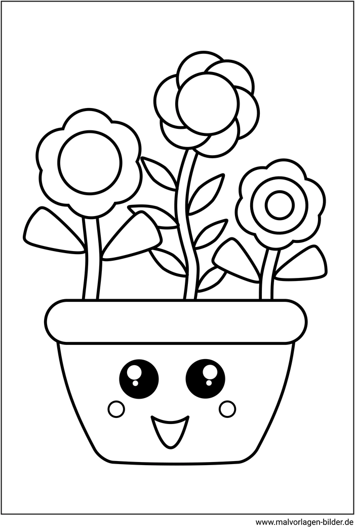 blumen-im-blumentopf-kawaii