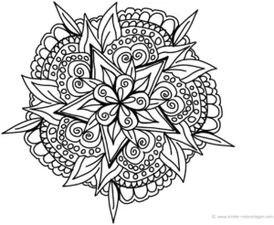 blumen-mandala-ausmalen