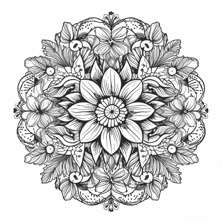 blumen-mandala-fuer-kreative-ausmaler