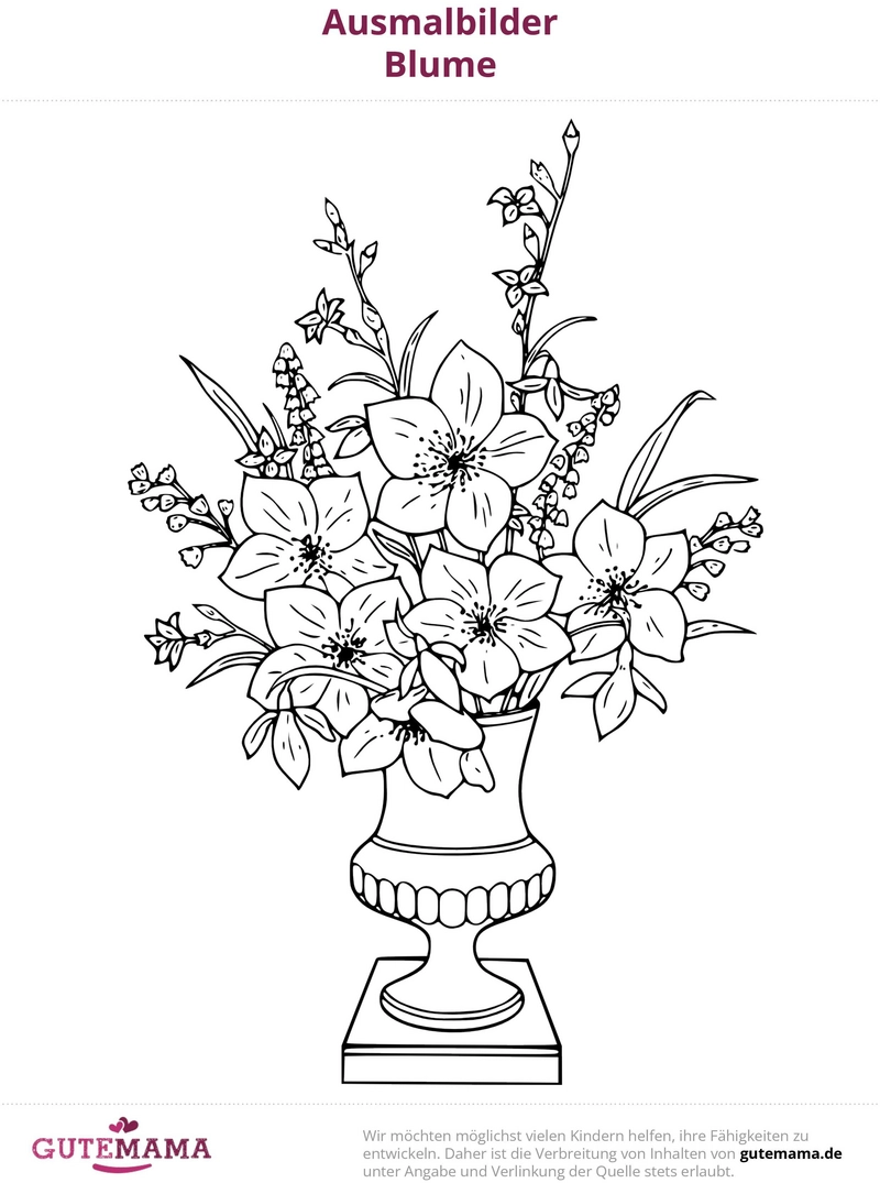 blumenarrangement-in-vase-ausmalvorlage