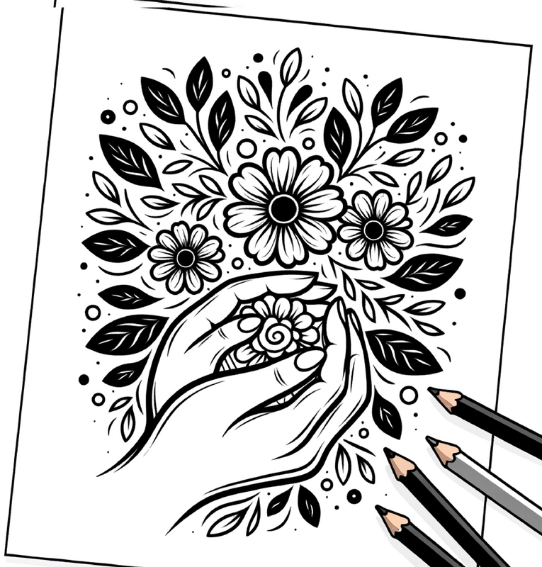 blumenhaende-ausmalvorlage-kostenlos
