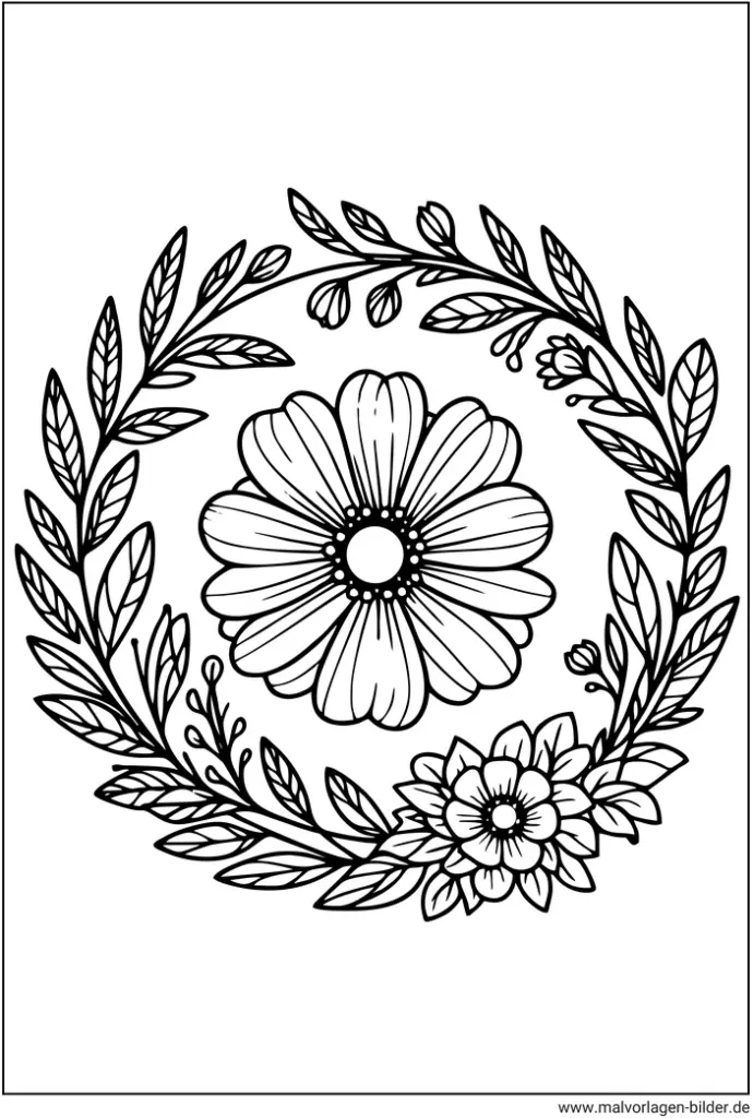 blumenkranz-ausmalvorlage-fuer-erwachsene-und-kinder