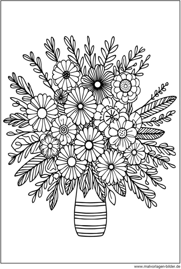 blumenstrauss-in-vase-ausmalvorlage