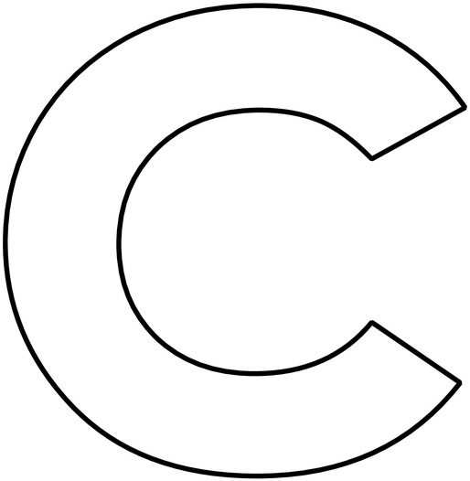 buchstabe-c-ausmalvorlage