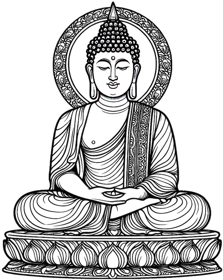 buddha-in-meditationshaltung-mit-lotusbluem
