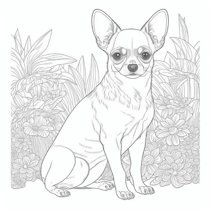 chihuahua-in-bluehender-natur
