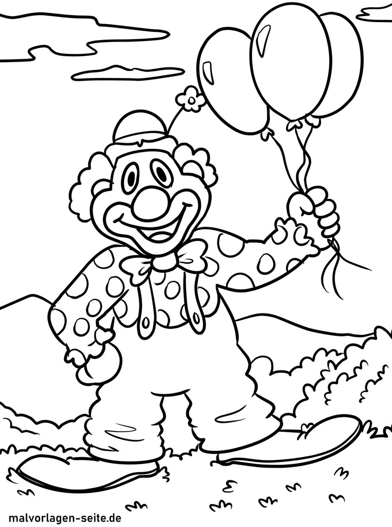 clown-mit-luftballons-in-fröhlicher-landschaft