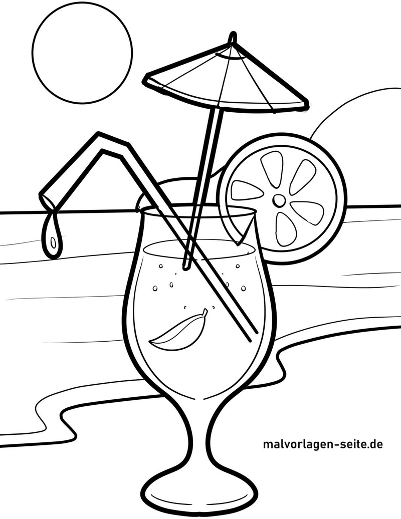 cocktail-mit-schirmchen-und-zitrone