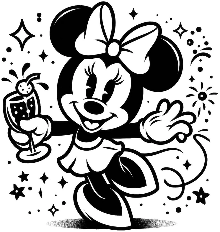 comic-charakter-mit-drink-ausmalvorlage