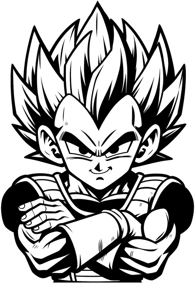 comic-charakter-mit-stacheliger-frisur