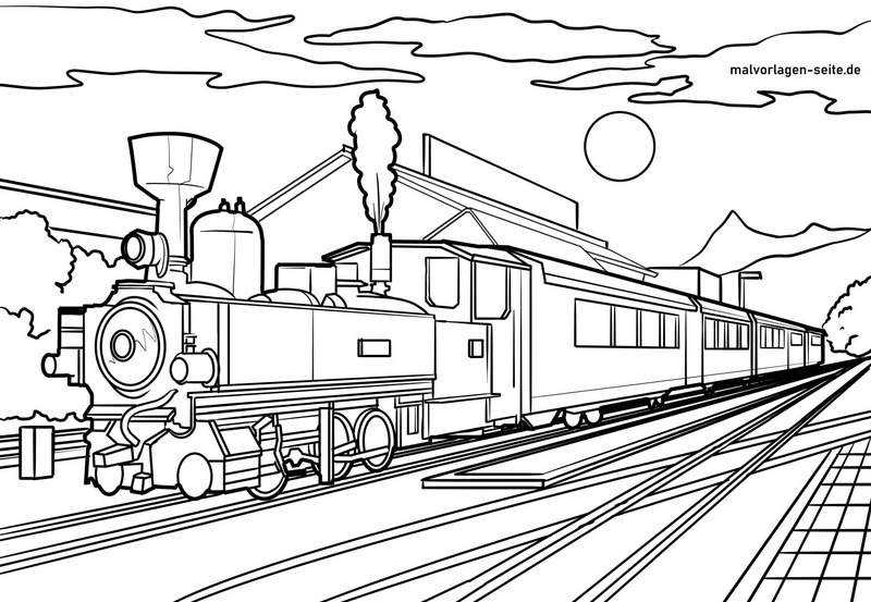 dampflok-am-bahnhof-historische-malvorlage