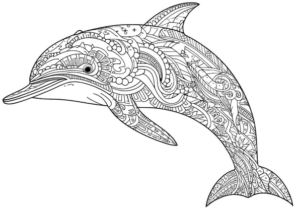 delfin-ausmalvorlage-fuer-kinder-springend