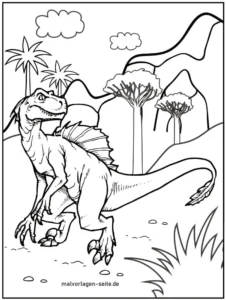 dinosaurier-in-naturlandschaft