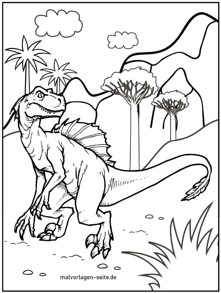 dinosaurier-in-naturlandschaft