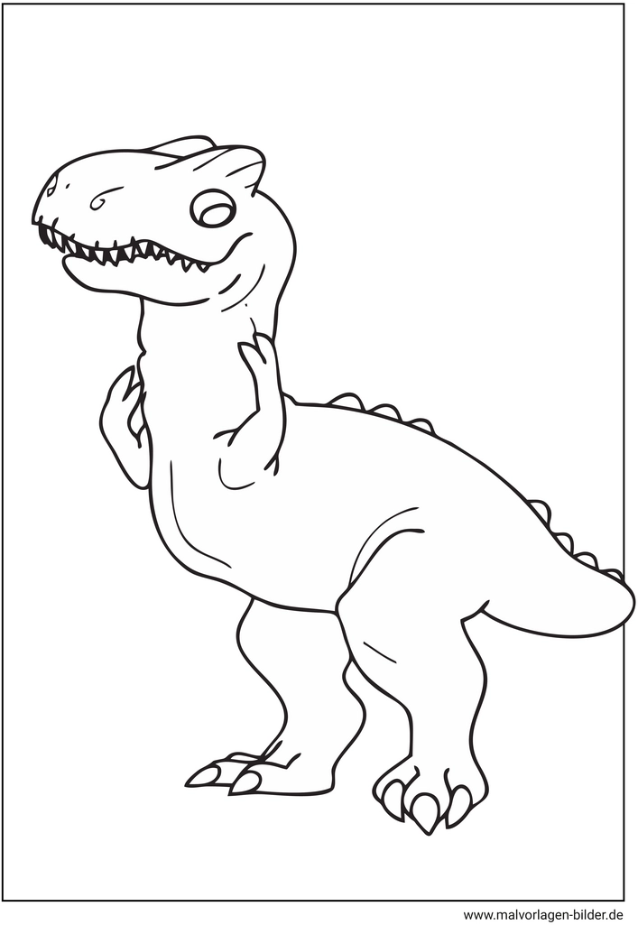 dinosaurier-malen-ausmalvorlage-kostenlos