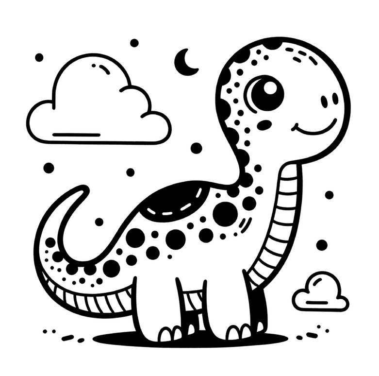 dinosaurier-malvorlage-niedlich-ausmalen