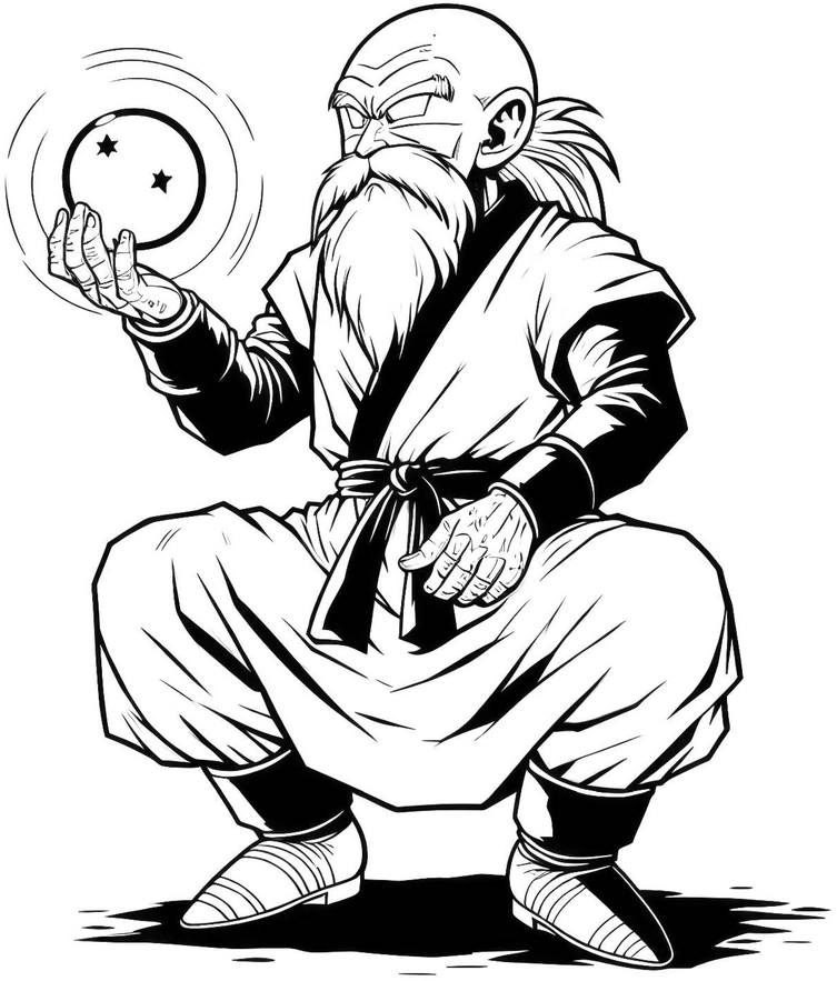 dragonball-malen-mit-meister-und-dragonball