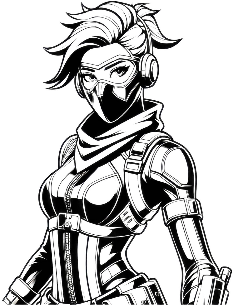 dynamische-figur-im-comic-stil