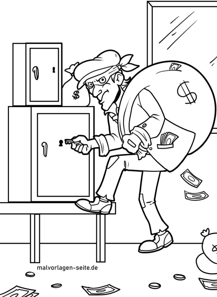 einbrecher-sicheren-knacken-malen