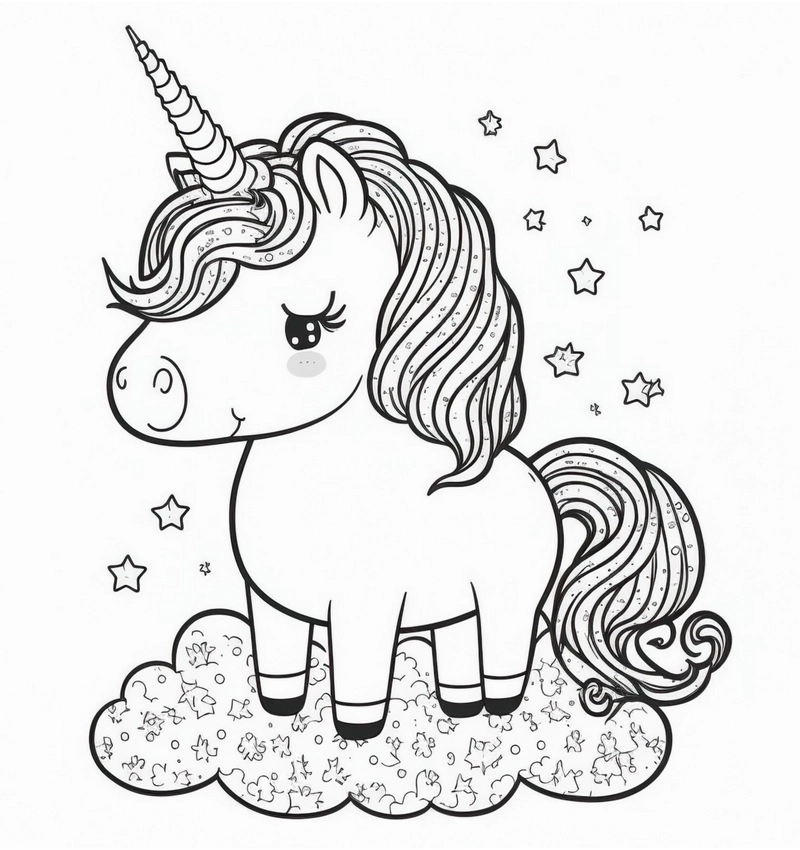 einhorn-auf-wolke-malen