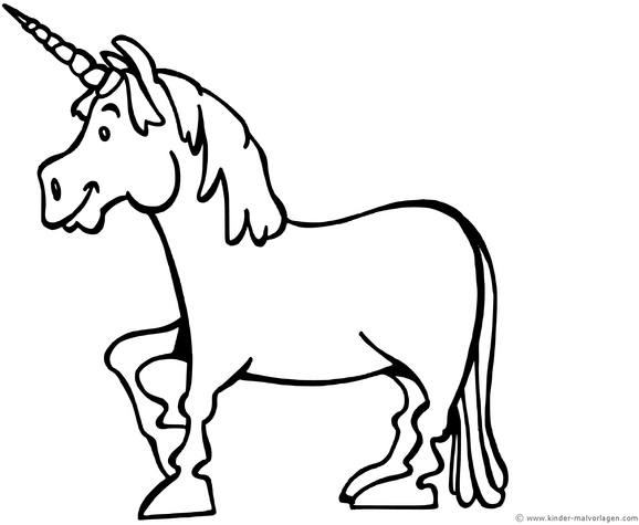 einhorn-fantasievolles-ausmalbild-vorlage