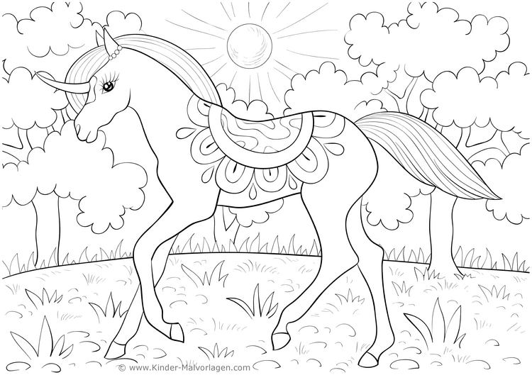 einhorn-in-traumhafter-landschaft