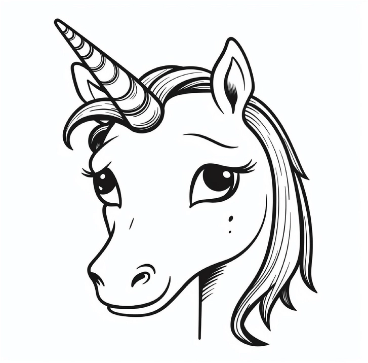 einhorn-kopf-malen-ausmalbild