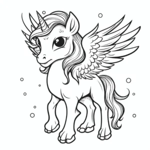 einhorn-mit-fluegeln-ausmalvorlage