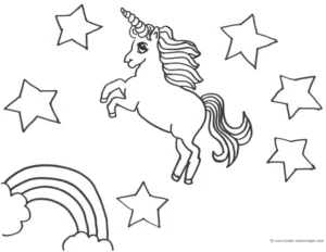 einhorn-stern-regenbogen-malen