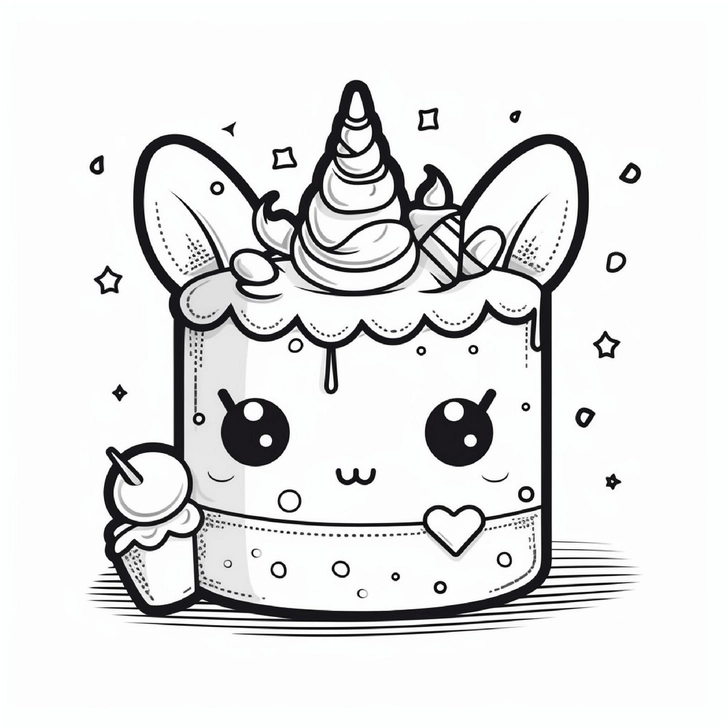 einhorn-torte-mit-suessem-gesicht-und-dekor