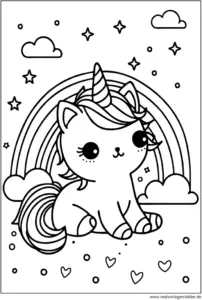 einhornkatze-malen-vorlage